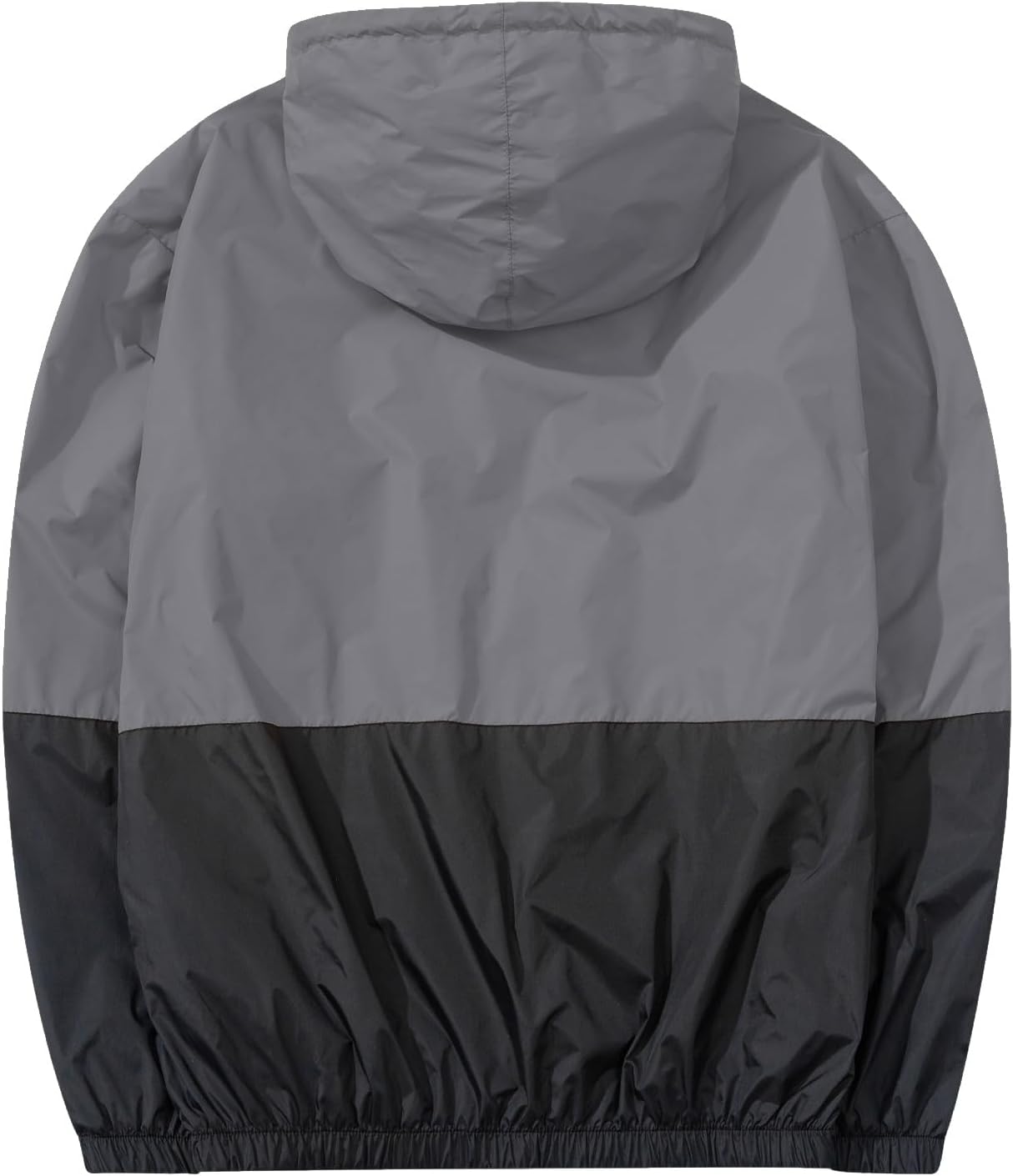 Men's Lightweight Windbreaker Jackets Outdoor Hooded Pocket Raincoat Jacket