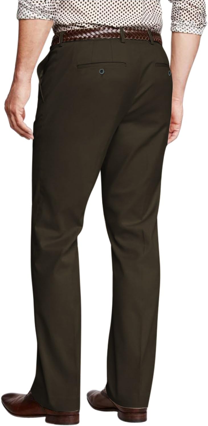 Men's Straight-Fit Work Wear Casual Pants #8104