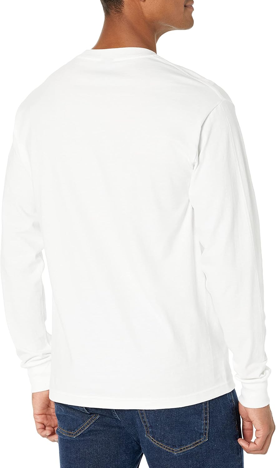 Men's Beefy Long Sleeve Shirt, 1 or 2 Pack