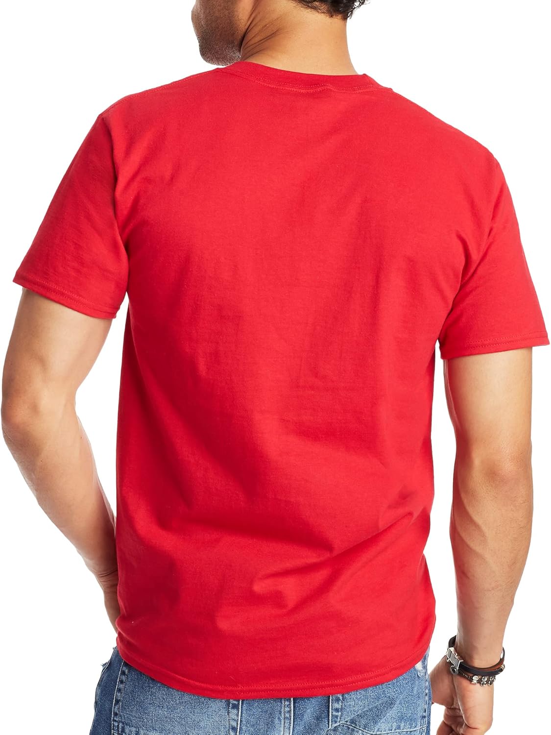 Men's  T-Shirt, Heavyweight Cotton Tee, 1 Or 2 Pack, Big & Tall