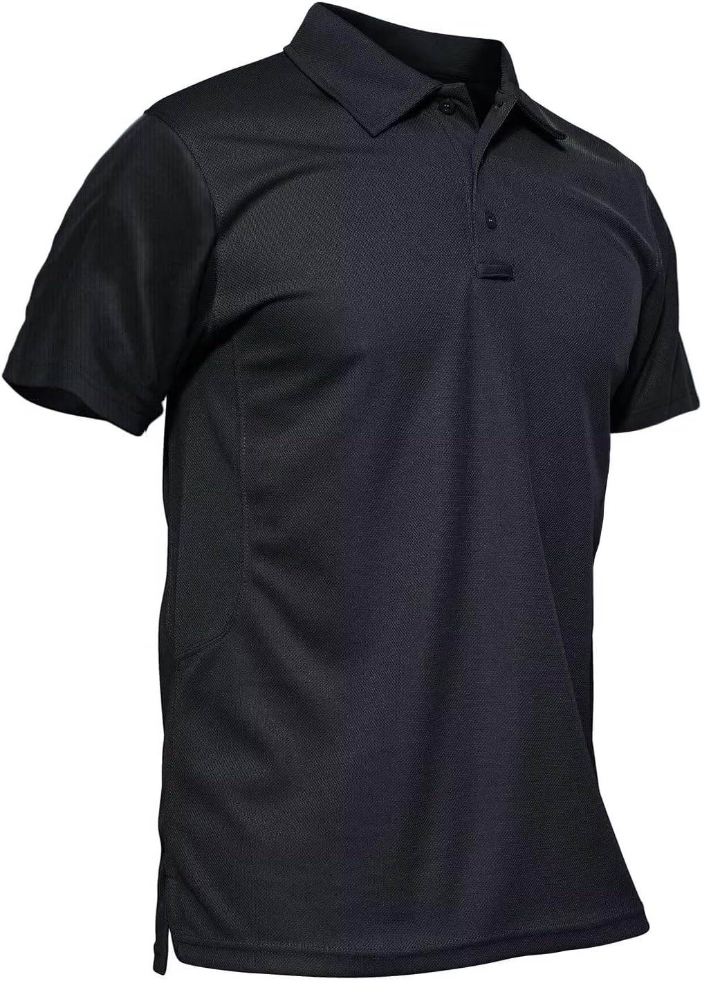 Men's  Shirt Quick Dry Performance Short Sleeve Tactical Shirts Pique Jersey Golf Shirt