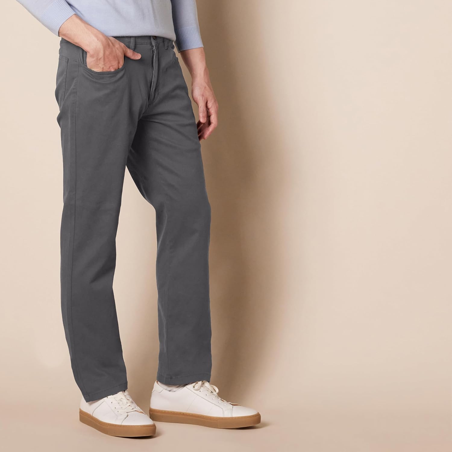 Men's Straight-Fit 5-Pocket Comfort Stretch Chino Pant (Previously )