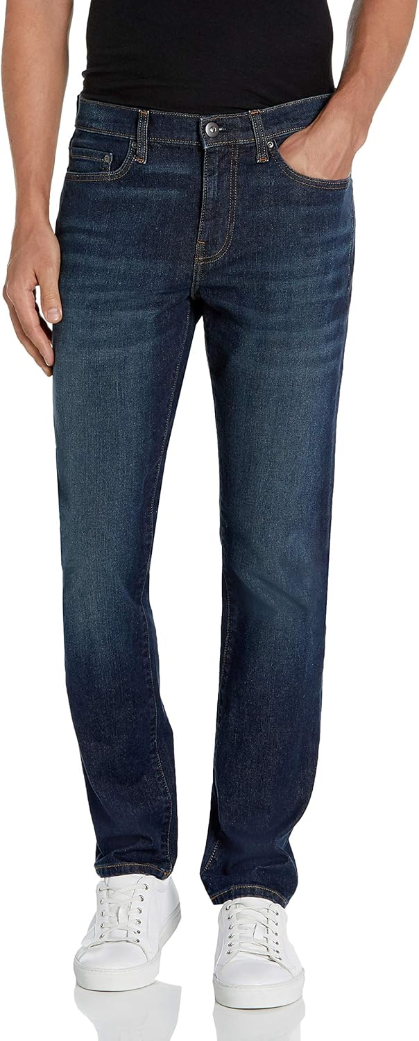 Men's Slim-Fit Jeans - Comfort Stretch Straight (Previously )