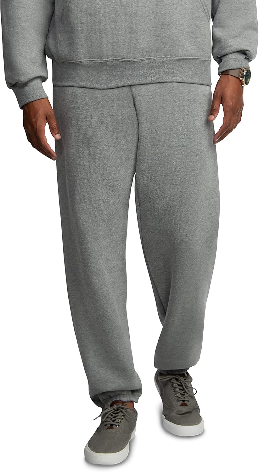 Fce Elastic Bottom Sweatpants with Pockets, Relaxed Fit, Moisture Wicking, Breathable