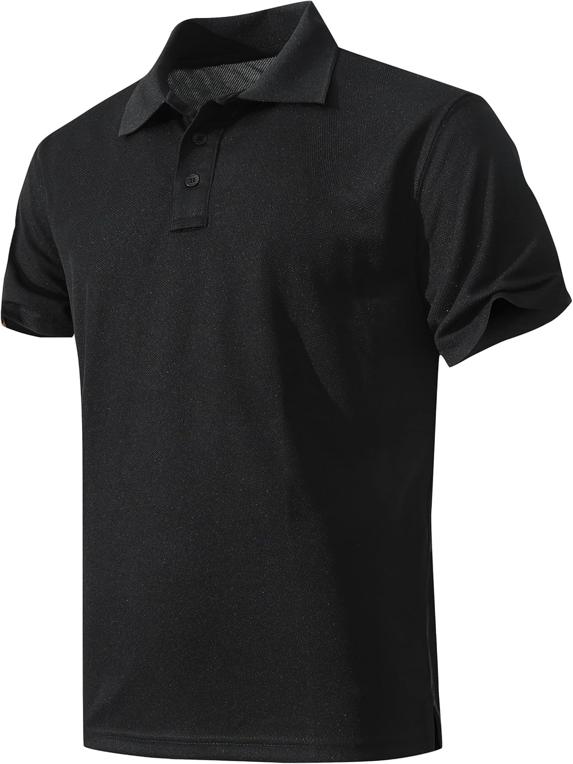 Men's Quick-Dry  Shirts Short Sleeve Performance for Golf Tennis Daily Casual Collared T-Shirt
