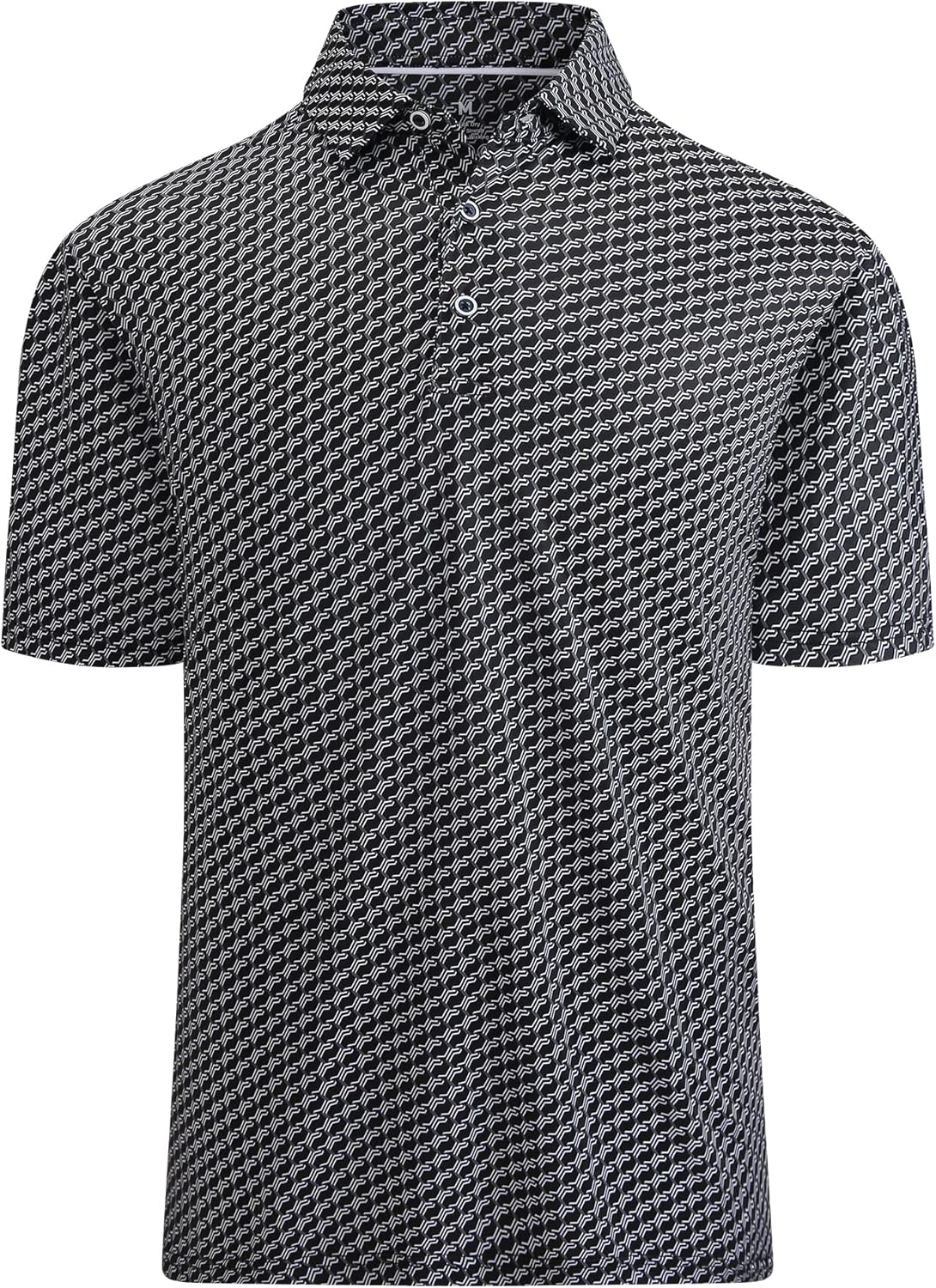 Golf  Shirts for Men Short Sleeve Wrinkle Free 4 Way Stretch Moisture Wicking Performance Collared Tshirts